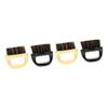 Angoily 4pcs Men's Grooming Kit Beard Brush Comb Hair Cleaning Tool Mustache Brush for Wet Shaving view 1