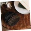 Angoily 4pcs Men's Grooming Kit Beard Brush Comb Hair Cleaning Tool Mustache Brush for Wet Shaving view 2