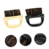 Angoily 4pcs Men's Grooming Kit Beard Brush Comb Hair Cleaning Tool Mustache Brush for Wet Shaving view 3