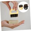 Angoily 4pcs Men's Grooming Kit Beard Brush Comb Hair Cleaning Tool Mustache Brush for Wet Shaving view 4