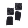 Angoily 16pcs Black Scar Sponge Safe Skin-friendly Makeup Sponge for Special Effects Includes Dense and Variations for view 1