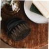 Angoily 6pcs Beard Brush for Men Natural Boar Bristle Grooming Tool for Exfoliating and Hair Removal Beard Care and Cleaning Brush for Barbershop and Home Use view 4