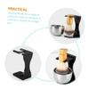 Angoily 2sets Men's Shaving Kit Razor Brush Stand Shaving Bowl Soap Cup Supplies view 4