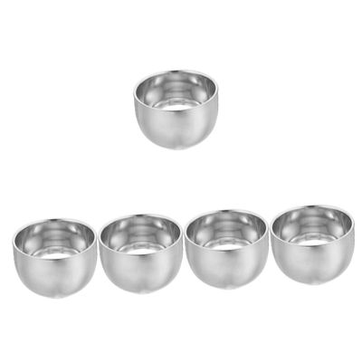 DOITOOL 5pcs Shaving Bowl for Men Convenient Shave Bowl Smooth Opening - Design for Comfortable Use Shaving Accessory for Home Travel