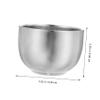 DOITOOL 5pcs Shaving Bowl for Men Convenient Shave Bowl Smooth Opening - Design for Comfortable Use Shaving Accessory for Home Travel view 4