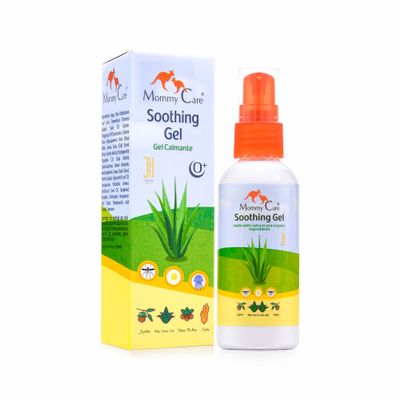 Mommy Care Soothing Gel  Aloe Vera Formula for Fast-Acting Sunburn & Bug Bite Relief, Cooling & Calming Skincare Solution, 70 ml / 2.03 fl oz