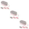 Healeved 12pcs Shower Accessories Body Cleaning Sponge Back Bath Sponge Back Scrubber Exfoliating Body Scrub Easy Clean view 1