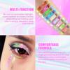 JUR MORNIER Multichrome Liquid Eyeshadow Set,3 Colors Multi-Dimensional Eye Liner Makeup,High Pigment Waterproof Metallic Eye Shadow,Ultre Fine Tip Glitter Eyeshadow (A01+A02+A03) view 3