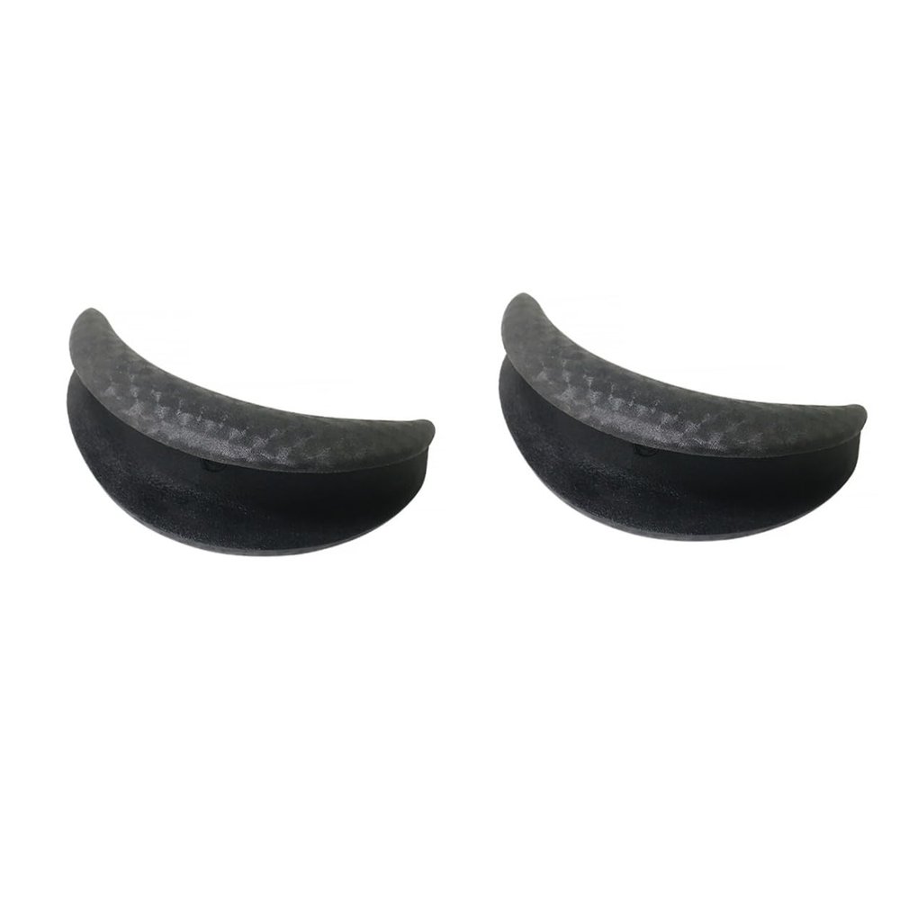DOITOOL 2pcs U-shaped Shampoo Bowl Gripper Hair Washing Neck Rest Cushion Skin-friendly Gel Pad for Salons and Home Use Reusable Neck Support for Comfortable Hair Washing