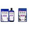 Dr Teal's Epsom Salt Soaking Solution and Foaming Bath with Pure Epsom Salt Combo Pack, Lavender & Pure Epsom Salt Soak, Black Elderberry with Vitamin D, 3 lbs (Packaging May Vary) view 1