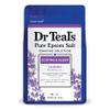 Dr Teal's Epsom Salt Soaking Solution and Foaming Bath with Pure Epsom Salt Combo Pack, Lavender (Packaging May Vary) & Epsom Salt Soaking Solution, Soothe & Sleep, Lavender, 3lbs (Packaging May Vary) view 2