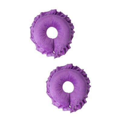 Angoily 2pcs Sleeping Pillow for Stomach Sleepers Face and Neck Support Pillow for Reading and Travel