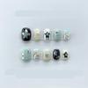 Detachable Handmade false nails with design dopamine bubble love girl press on Nail enhancement false nails (Color : 15, Size : XS) view 1