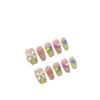 NALoRa Detachable Handmade false nails with design dopamine bubble love girl press on Nail enhancement false nails (Color : 4, Size : S) view 1
