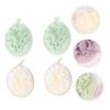 Angoily 8pcs Mesh Pouf Bath Sponge Soft Bath Bubble for Gentle Exfoliation for Wash Light view 3