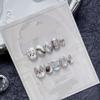 Detachable Handmade false nails with design dopamine bubble love girl press on Nail enhancement false nails (Color : 16, Size : L) view 1