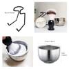 Shaving Brush Set for Men, 4pcs Shaving Set Includes Shaving Brush Shaving Soap, Bowl and Shaving Brush Stand view 4