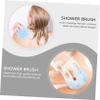 Angoily 2pcs Multi-Functional Bathing Brush Soft Exfoliating Shower Brush for Gentle Skin Cleansing and Massaging Bath Tool for Adults view 2