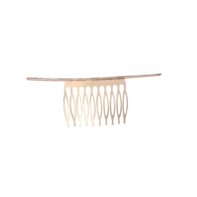 Angoily Simple Hair Side Combs Elegant Gold Hair Clip for Women and Girls Design Teeth for Everyday Styling and Special Occasions