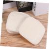 Angoily 6pcs Natural Loofah Bath Scrub Towels Exfoliating Back Brush Elastic Grip Design for Smooth Skin for Home Dorm Use Gentle Cleanse Rich view 3