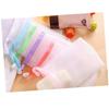 Angoily 2packs Mesh Bags for Soap Bars Net Sack Saver Drawstring Holder for Homemade Soap view 4