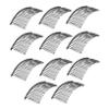 Angoily 10pcs Retro Style Metal Hair Clip Combs Vintage Hair Comb Pin for Women view 1