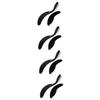 Ipetboom 4sets Elegant Eyebrow Comb Lash Tool Metal for Perfect Shaping Must-have Makeup Accessory for Women 2pcs*4 view 1
