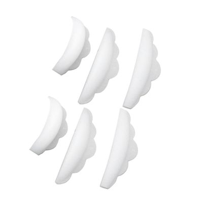 Angoily 6pcs Eyelash Perming Silicone Shield Pads Curler Tool for Eyelash Extensions Reusable Easy to Clean for Lash Lifting and Curling s