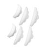 Angoily 6pcs Eyelash Perming Silicone Shield Pads Curler Tool for Eyelash Extensions Reusable Easy to Clean for Lash Lifting and Curling s view 1