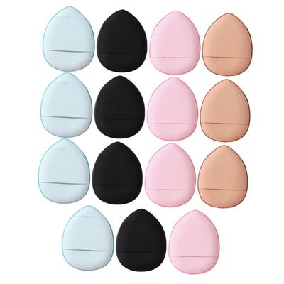 Ipetboom 60pcs Cosmetic Sponges Drop-shaped Small Makeup Puff Mini Finger Puff for Girls