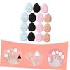 Ipetboom 60pcs Cosmetic Sponges Drop-shaped Small Makeup Puff Mini Finger Puff for Girls view 3
