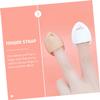 Ipetboom 60pcs Cosmetic Sponges Drop-shaped Small Makeup Puff Mini Finger Puff for Girls view 4