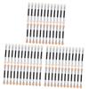 Ipetboom 72pcs Double-head Eyeshadow Applicators Skin-friendly Makeup Tools for Easy Eye Makeup Application Soft Sponge Tips for Versatile Use for Beginners view 1