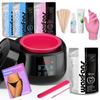 Smart Waxing Kit for Women with Temperature Control,Waxfans Digital Wax Warmer,Gentle Wax Beads for Sensitive Skin,For Brazilian, Bikini, Facial, and Body Hair Removal, at Home Waxing Kit for Women view 1