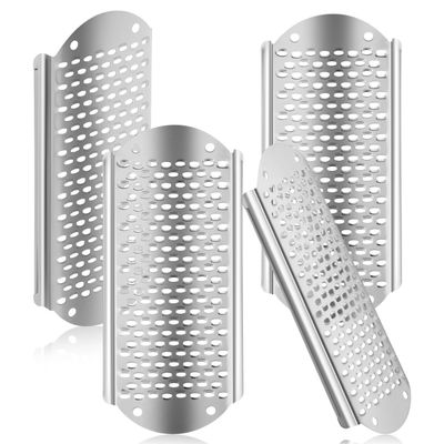 4Pcs Foot File Callus Remover Replacement Blades, Detachable Foot Grater Scrubber Pedicure Tools for Feet Hard Skin Remove, Stainless Steel Big Hole for Wet and Dry Feet