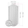 4Pcs Foot File Callus Remover Replacement Blades, Detachable Foot Grater Scrubber Pedicure Tools for Feet Hard Skin Remove, Stainless Steel Big Hole for Wet and Dry Feet view 2