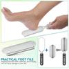 4Pcs Foot File Callus Remover Replacement Blades, Detachable Foot Grater Scrubber Pedicure Tools for Feet Hard Skin Remove, Stainless Steel Big Hole for Wet and Dry Feet view 3