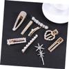 Angoily 9pcs Pearl Hair Clips Pin Barrettes for Girls Women Vintage Pearl Hair Clips Fashion Random Style view 4
