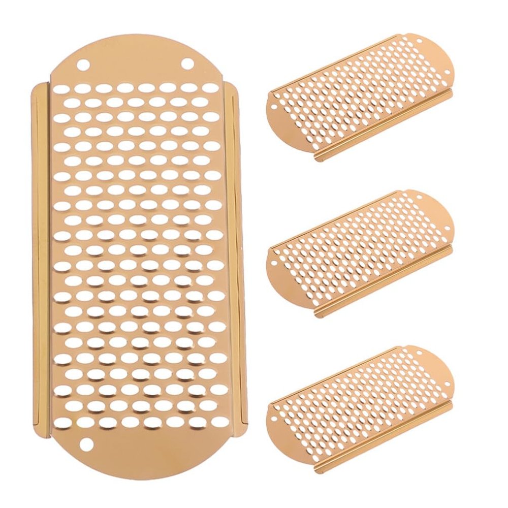 iplusmile 4pcs Hard Skin Remover Foot File Ergonomic Heel Scraper Foot Skin Scraper Remover Tools