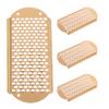 iplusmile 4pcs Hard Skin Remover Foot File Ergonomic Heel Scraper Foot Skin Scraper Remover Tools view 1