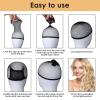 10 Pcs Mesh Wig Caps for Women, Black Wig Cap Net Nylon Hair Net for Lace Front Wigs, Stretchy Open End Hair Mesh Net for Halloween, Cosplay view 4