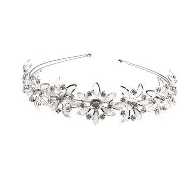 Angoily Wedding Crystal Rhinestone Hair Barrettes for Brides Elegant Hairband for Special Occasions for Weddings and Engagements