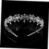 Angoily Wedding Crystal Rhinestone Hair Barrettes for Brides Elegant Hairband for Special Occasions for Weddings and Engagements view 2