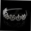 Angoily Wedding Crystal Rhinestone Hair Barrettes for Brides Elegant Hairband for Special Occasions for Weddings and Engagements view 3