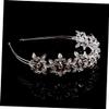 Angoily Wedding Crystal Rhinestone Hair Barrettes for Brides Elegant Hairband for Special Occasions for Weddings and Engagements view 4
