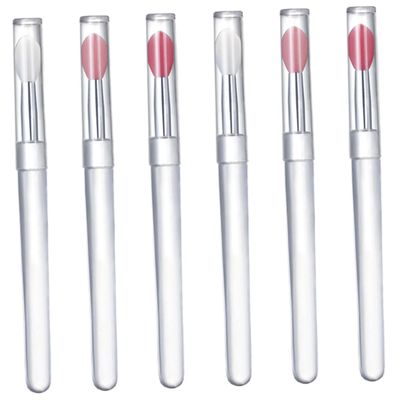 minkissy 12pcs Lipstick Matte Applicator Brush Makeup Brush Women Eye Shadow Lip Makeup Tools Professional Applicators