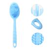 Angoily 2pcs Scrubber for Shower Material Bath Brush Body Brush Scalp Scrubber Ergonomic Design view 2