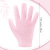 Sibba 2 Pairs Silicone Moisturizing Gloves Spa Gel Hydrating Gloves Women's Hand Care Gloves, Anti Slip Aloe Lotion Gloves for Repairing Dry Hand, Calluses, Cracked Heels and Softening Rough Skin view 2