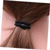 Angoily 44pcs Hair Updo Bun Kit Elastic Hair Ropes U-shaped Clips and Accessories for Effortless Styling for Ballet Dance and Everyday Use Black view 4