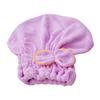 Angoily 2pcs Hair Drying Cap Microfiber Quick Dry Bonet for Bath Twist Hair Elastic Headband Comfortable Fleece Shower Cap view 4